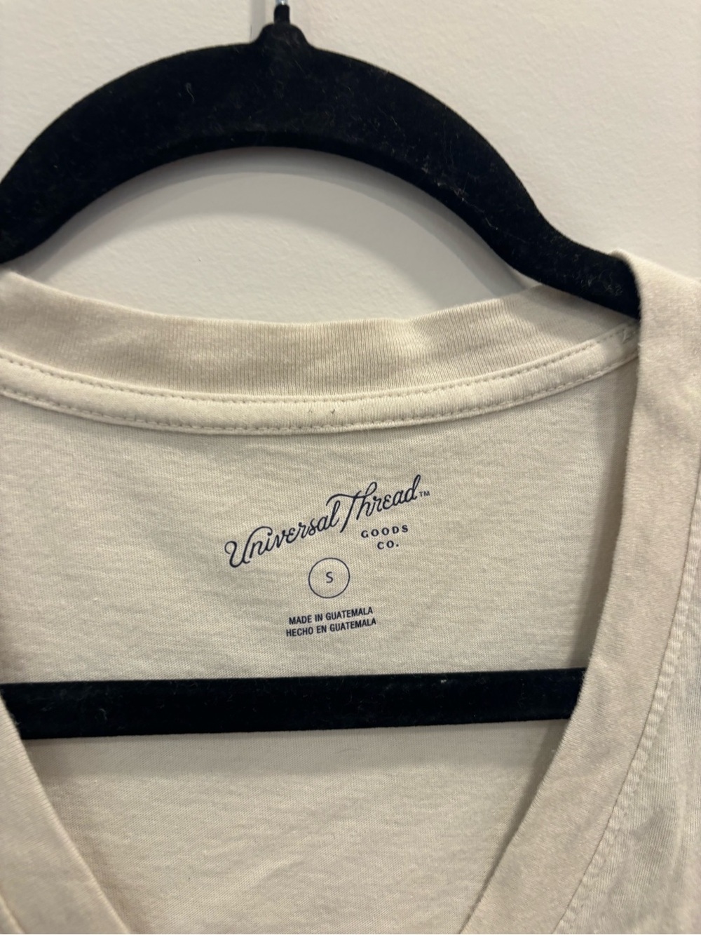 Universal Thread Cream V-Neck Tee - Picture 2 of 3